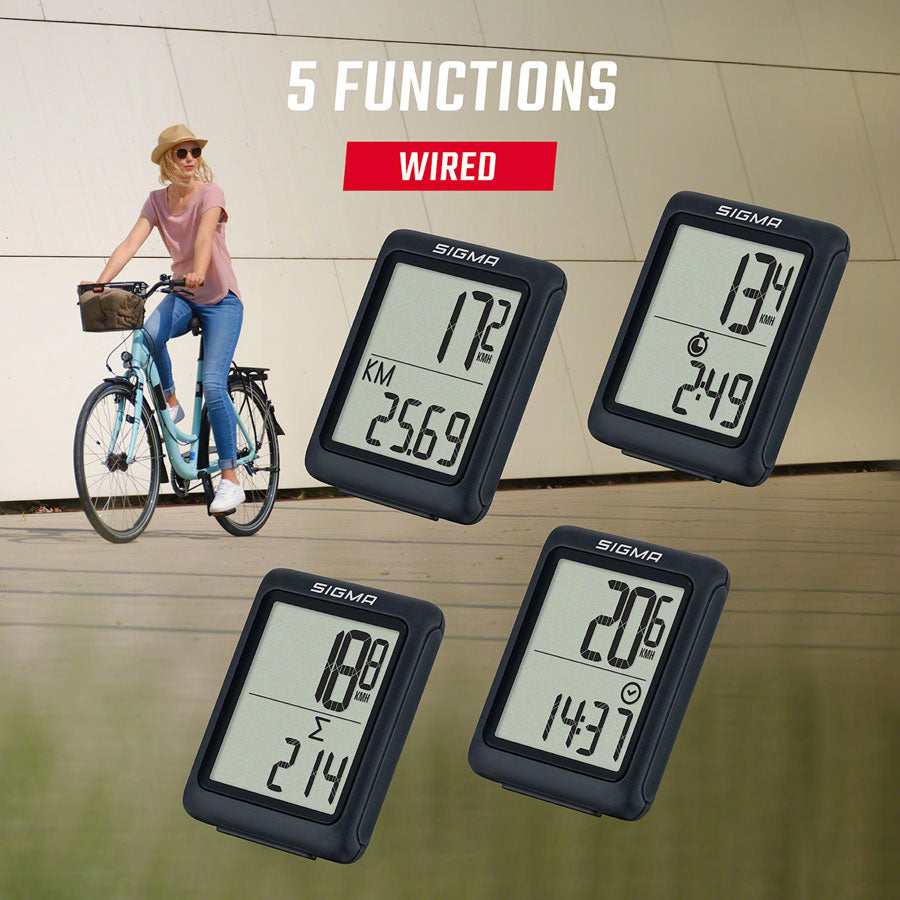 fahrradcomputer sigma pure 1 ats Sigma BC 5.0 WR Bike Computer – Incycle Bicycles