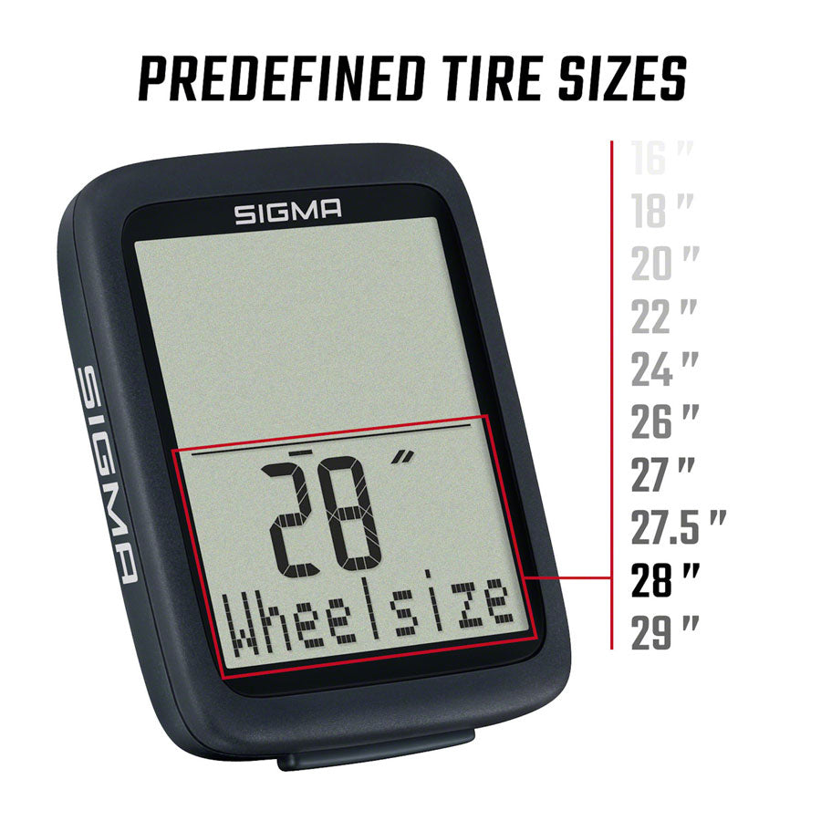 Sigma BC 8.0 WR Bike Computer
