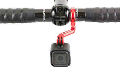 K-EDGE Go Big Pro Universal Action Camera&Light On-Center Handlebar Mount 31.8mm Blk