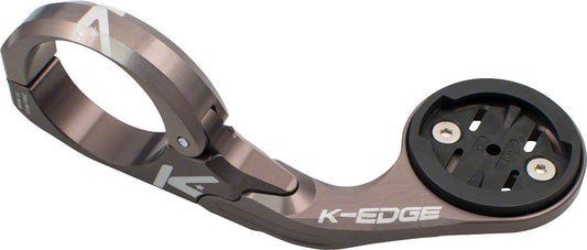 K-EDGE PRO GARMIN HANDLEBAR MOUNT- 31.8MM, GUN METAL