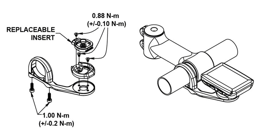K-Edge Lezyne Computer Mounts