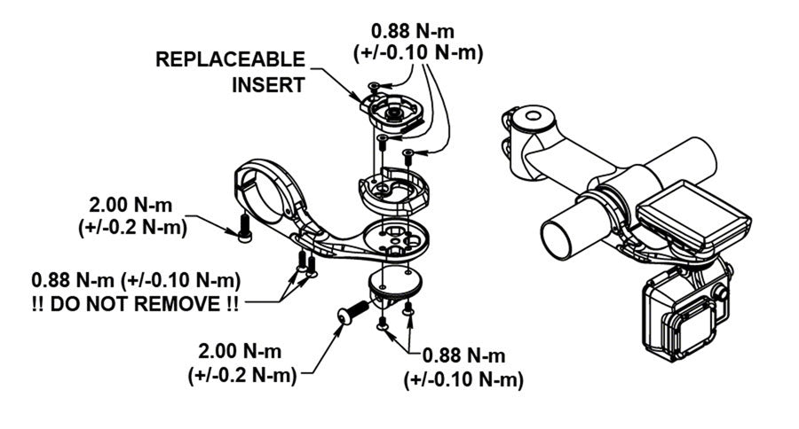 K-Edge Lezyne Computer Mounts