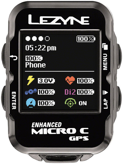 Lezyne Micro GPS Color Bike Computer