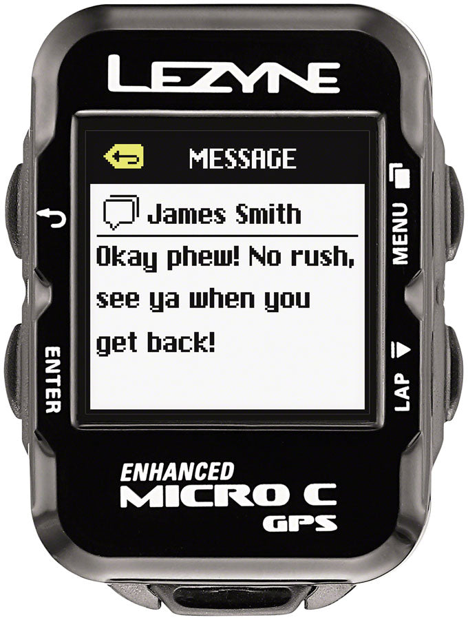 Lezyne Micro GPS Color Bike Computer