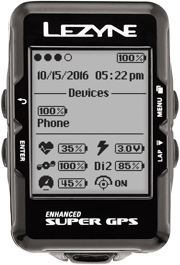 Lezyne Super GPS Bike Computer