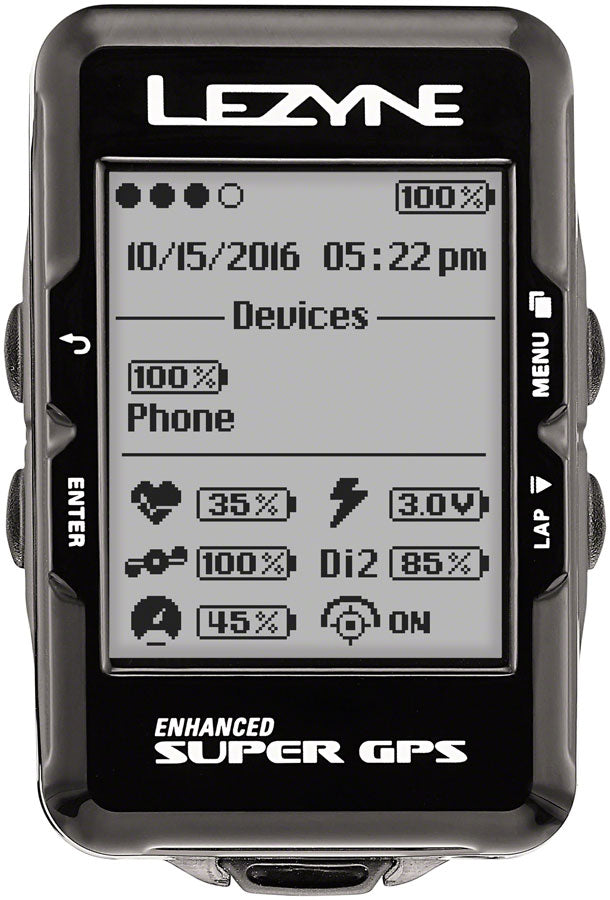Lezyne Super GPS Bike Computer