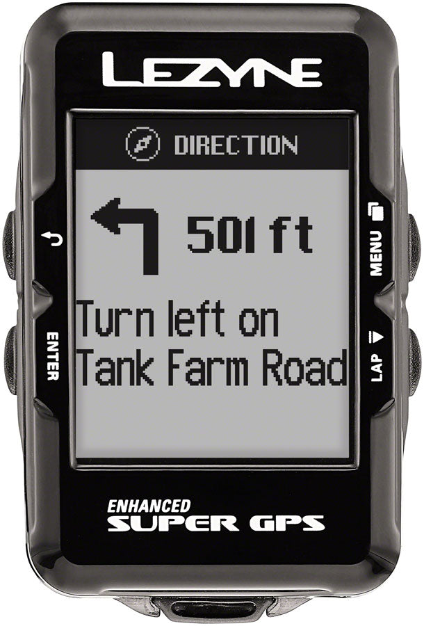 lezyne super gps fahrradcomputer Lezyne Super GPS Bike Computer - Loaded