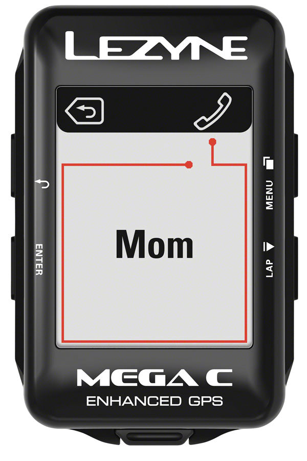 Lezyne Mega C GPS Bike Computer – Incycle Bicycles