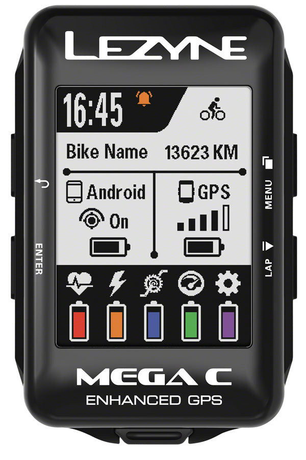 Lezyne Mega C GPS Bike Computer