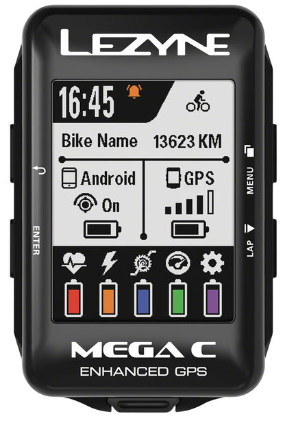 Lezyne Mega C GPS Bike Computer