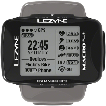 Lezyne Macro Plus GPS Bike Computer