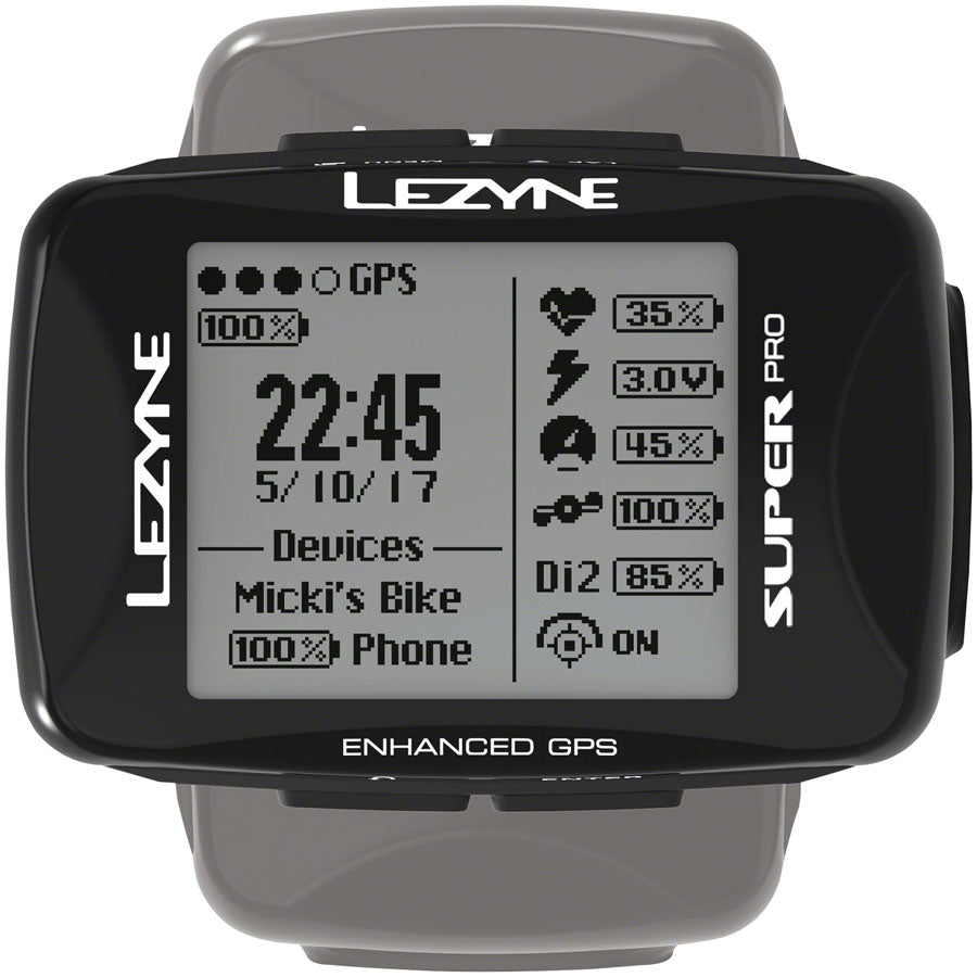 Lezyne Super Pro GPS HR Computer
