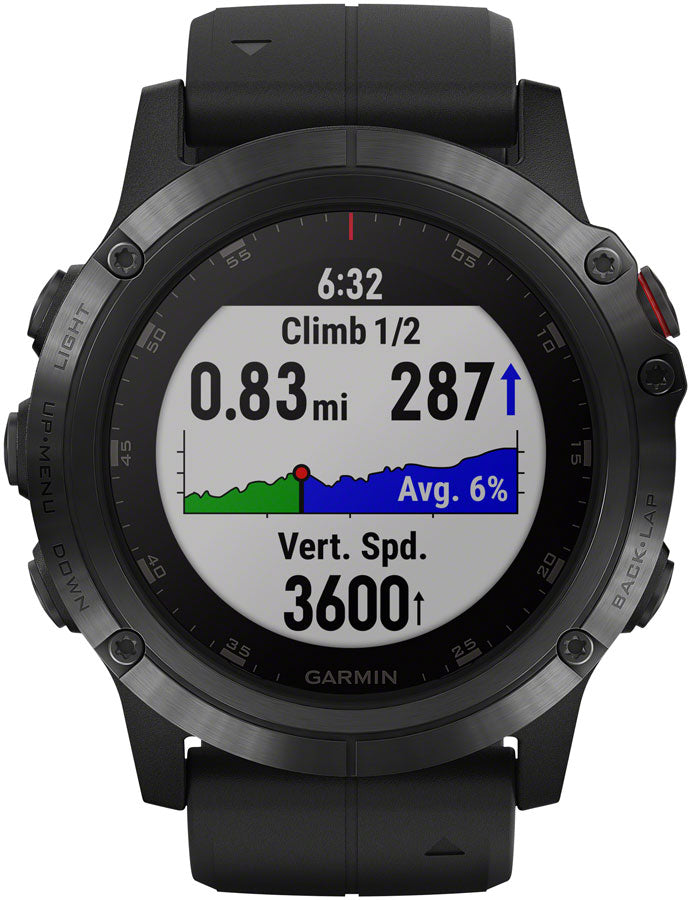 Garmin Fenix 5X Plus Sapphire GPS Watch – Incycle Bicycles