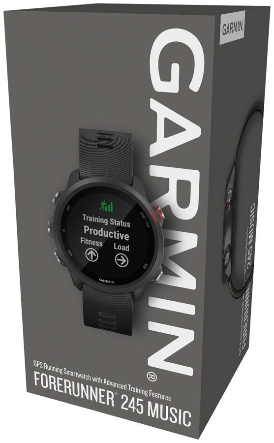 Garmin Forerunner 245 Music GPS Smartwatch (Black) - Performance Bicycle