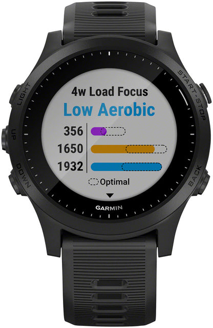 Garmin Forerunner 945 Watch Silicone Blk/Blk