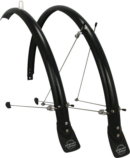 Planet Bike Hardcore 700c x 35 Fender Set: Black (700c x 25)