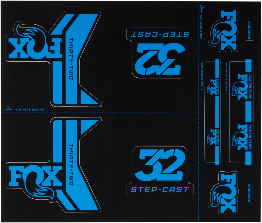 FOX Step Cast Decal Kit