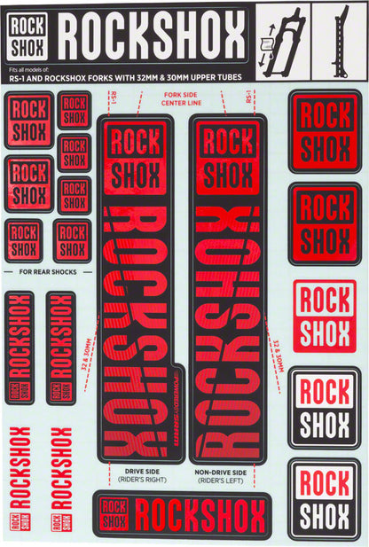 RockShox Decal Kit