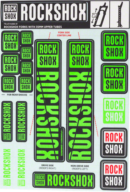 RockShox Decal Kit