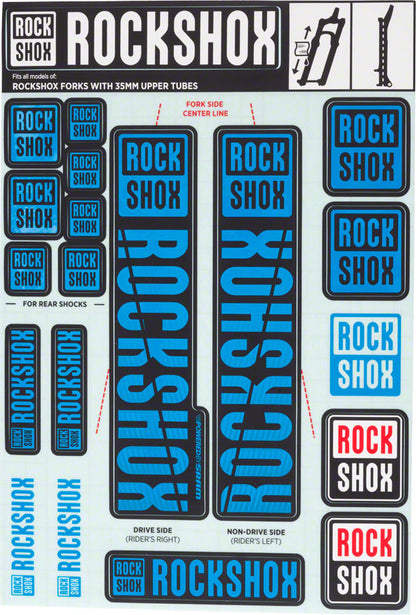 RockShox Decal Kit