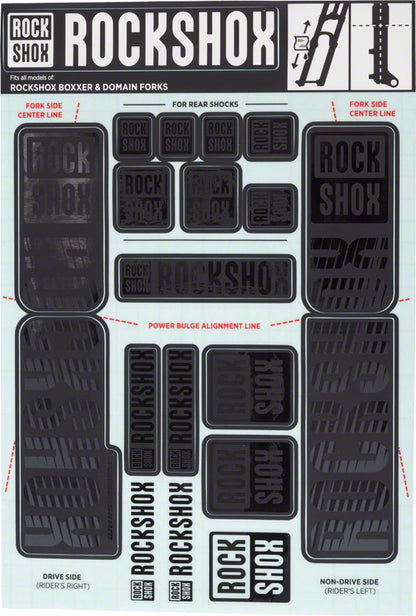 RockShox Decal Kit