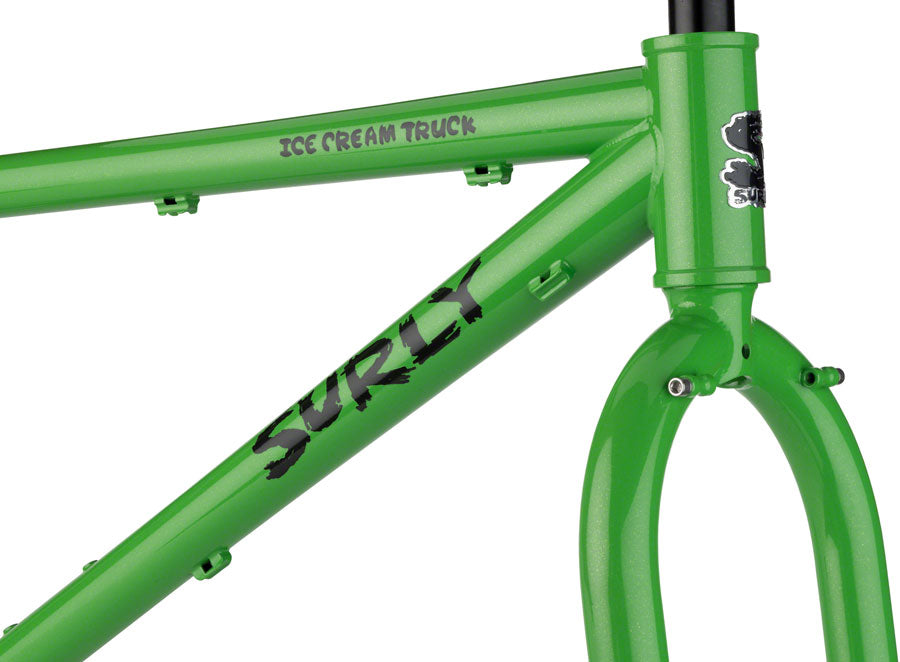 Surly Ice Cream Truck Plutonium Sparkle Green Frameset