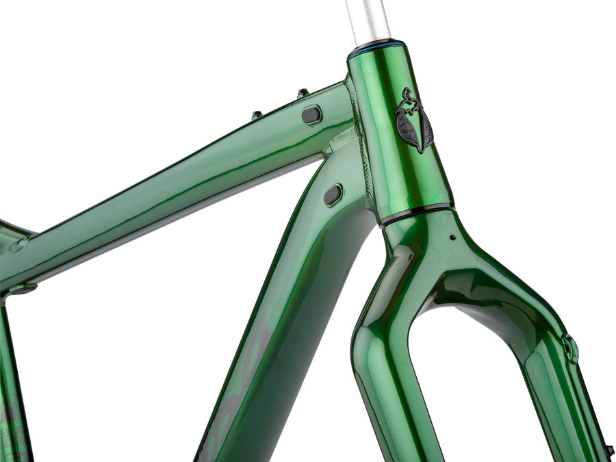 Salsa Blackborow Fat Bike Frame - Green