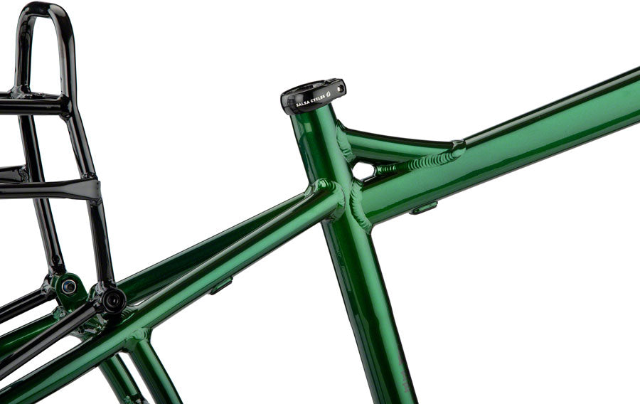 Salsa Blackborow Fat Bike Frame - Green