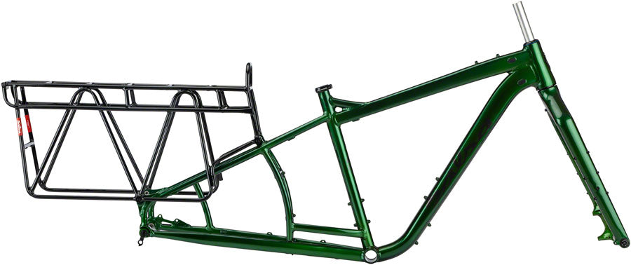 Salsa Blackborow Fat Bike Frame - Green