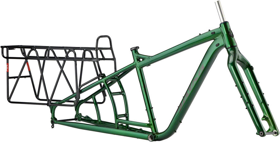Salsa Blackborow Fat Bike Frame - Green