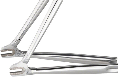 All-City Thunderdome Frame - Polished Pearl