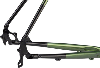 All-City Macho Man Disc Frameset - Olive Fab