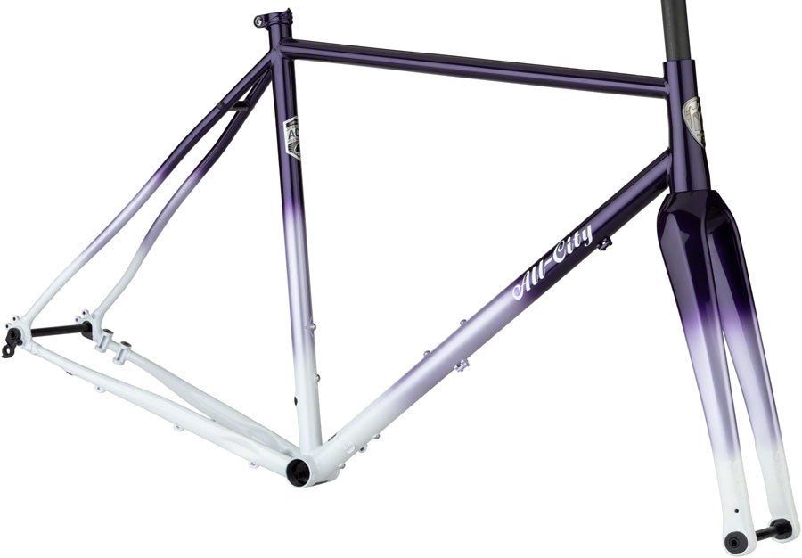 All-City Cosmic Stallion Frame - Purple Fade
