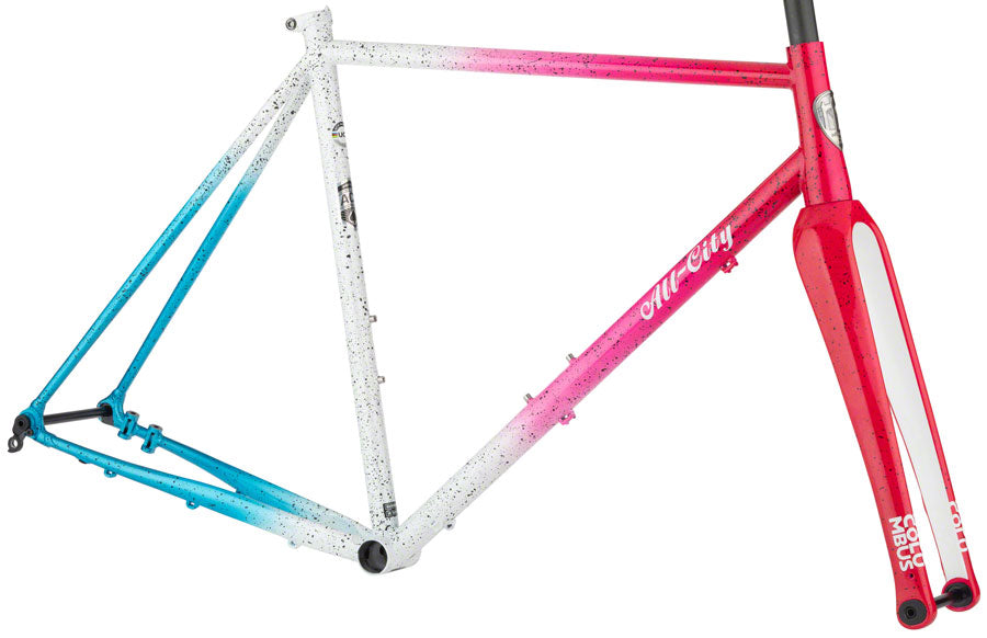 All-City Nature Cross Geared Frameset - Cyclone Popsicle