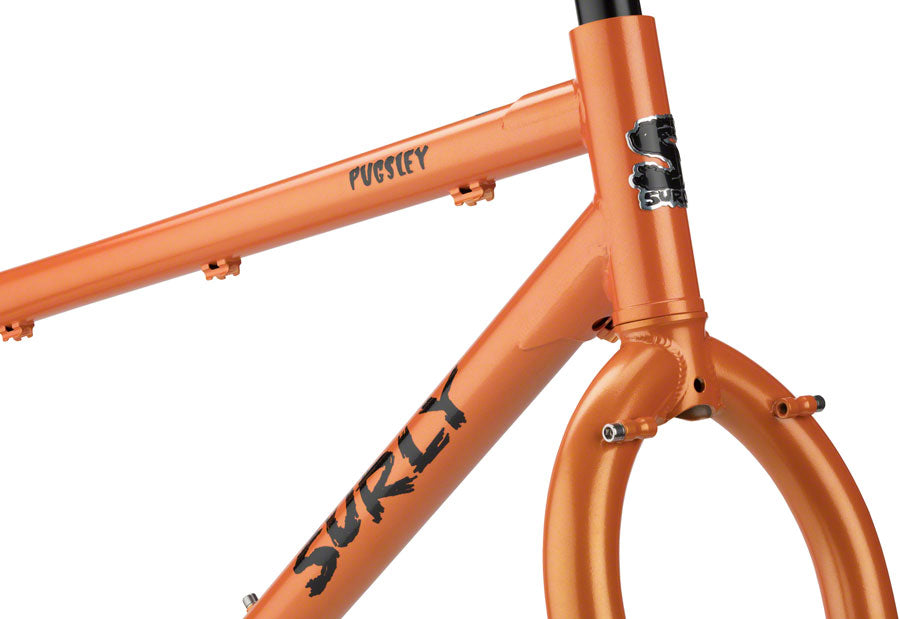 Surly Pugsley Frame - Candied Yam Orange