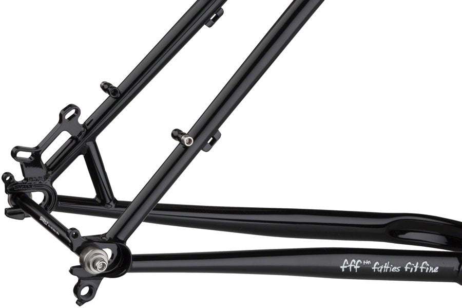 Surly Krampus Frameset - Dark Black
