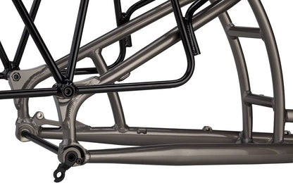 Salsa Blackborow Fat Bike Frameset - Gun Metal