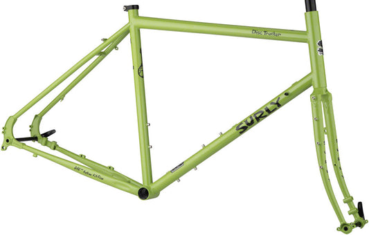 Surly Disc Trucker Frameset - Pea Lime Soup 700