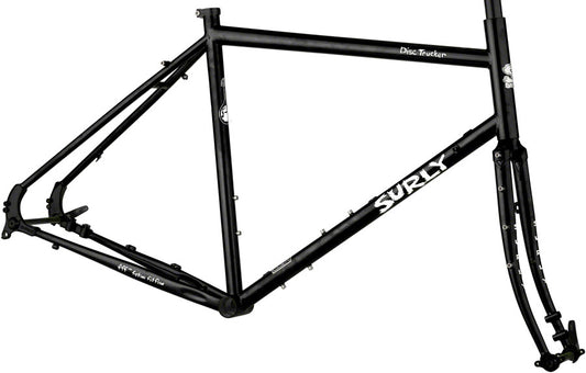 Surly Disc Trucker Frameset - Hi-Viz Black 26
