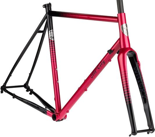 All-City Zig Zag Frameset - Sour Cherry Seltzer