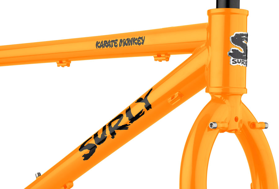 Surly Karate Monkey Frameset Toxic Tangerine – Incycle Bicycles