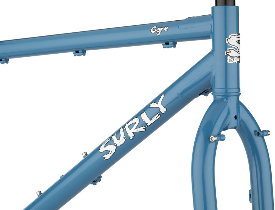 Surly Ogre Frameset - Cold Slate Blue