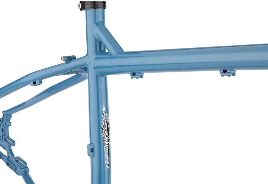 Surly Ogre Frameset - Cold Slate Blue