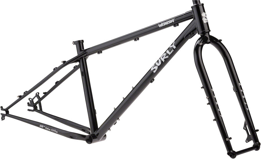 Surly Wednesday Frameset - Trevor's Closet Black