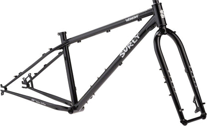 Surly Wednesday Frameset - Trevor's Closet Black