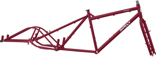 Surly Big Dummy Frameset - Dark Side Of The Maroon