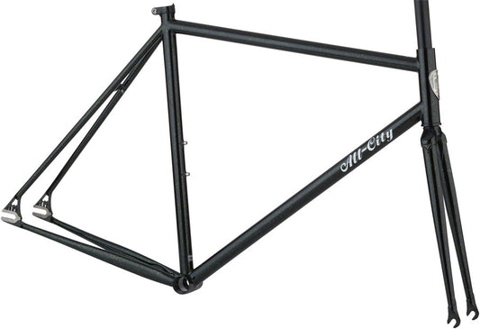 All-City Big Block Black/Green Sparkle