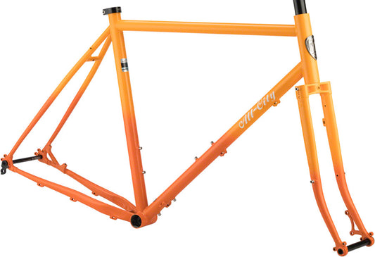 All-City Gorilla Monsoon Frame - Orange Fade