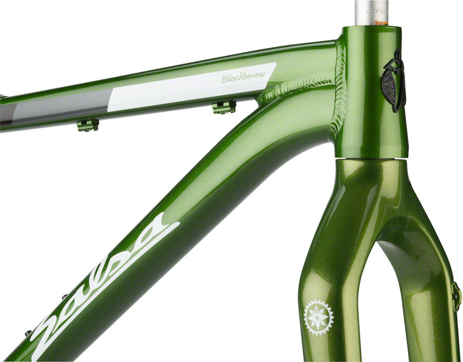 Salsa Blackborow Fat Bike Frameset - Green