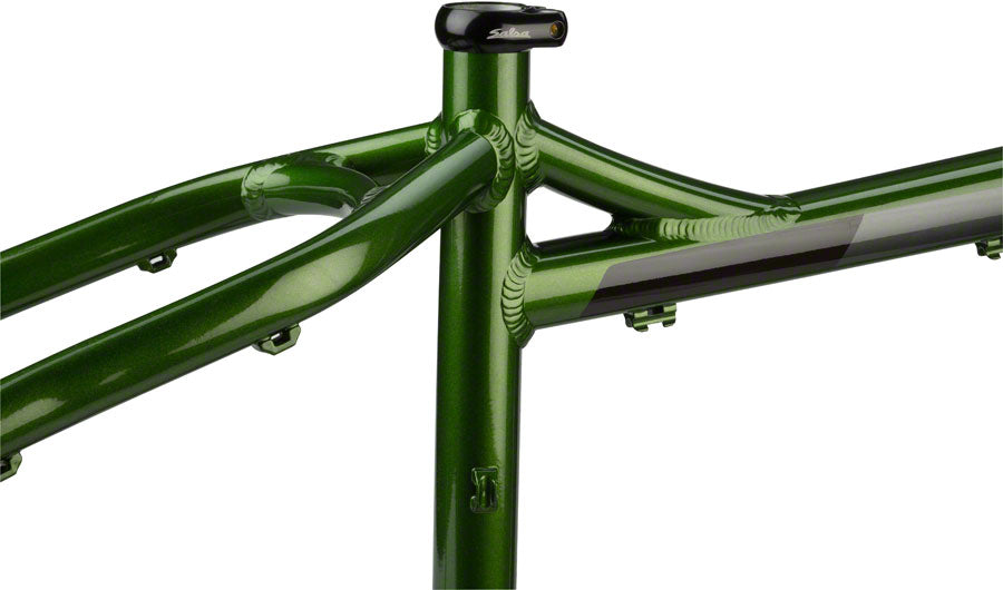 Salsa Blackborow Fat Bike Frameset - Green